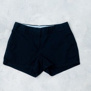 J. Crew Navy Chino  Shorts Size 00